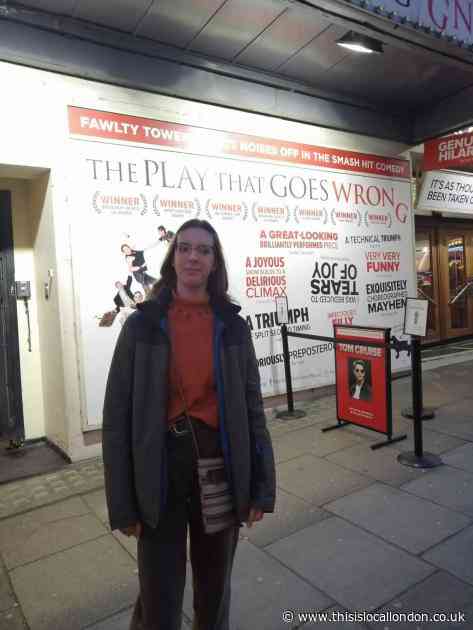 The Play That Goes Wrong Interview, Elleanore Phillips,Townley Grammar