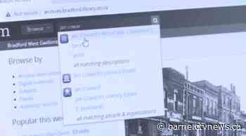 Database sharing Simcoe County connections to First World War on display at Bradford Public Library