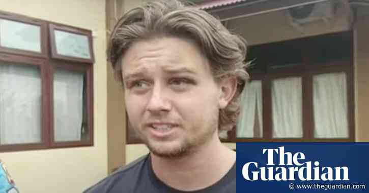 Australian man arrested in Indonesia says he felt ‘almost possessed’ during naked rampage