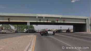 1 hospitalized after crash near Coors, Paseo del Norte