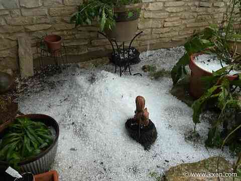 Thankful for April showers but not the hail