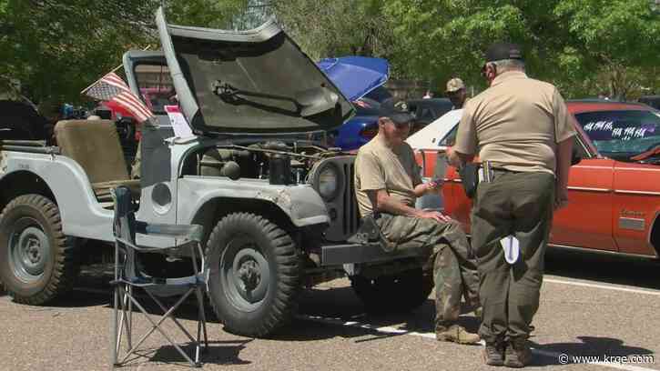 Local car show raises money for veterans to take Washington DC trip