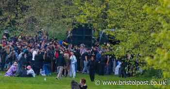Police shut down mass gathering in Bristol park as hundreds turn up in St Philips