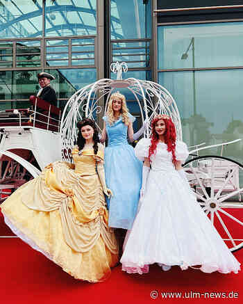 Drei Disney-Prinzessinnen zu Gast in der Glacis Galerei in Neu-Ulm