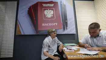 Liveblog: + Kiew rät zur Annahme russischer Pässe  +