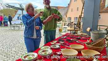 Gartenflohmarkt Gechingen: Zum Wegwerfen  allemal  zu schade