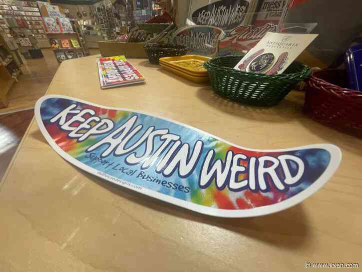 What's the origin behind the 'Keep Austin Weird' slogan?