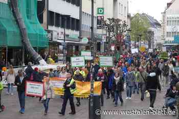 Protestmarsch in Paderborn für mehr Barrierefreiheit