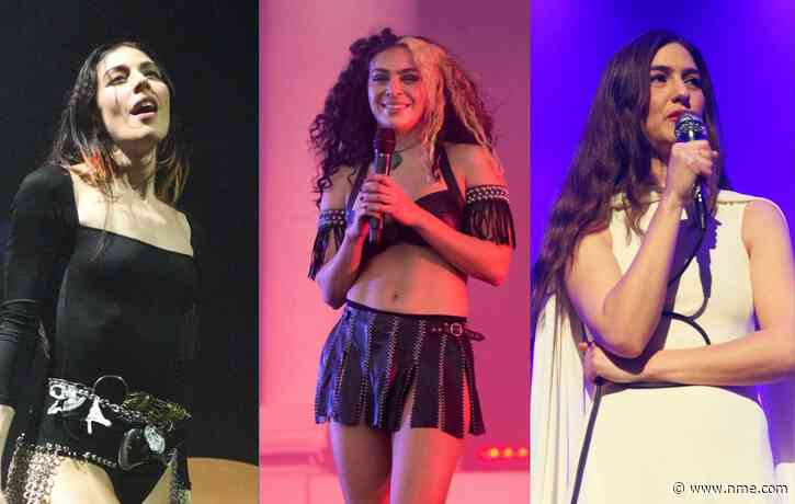 Caroline Polachek brings out Charli XCX and Weyes Blood at huge LA gig