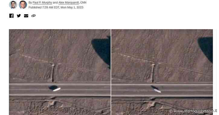 Cnn: “Dirigibile militare cinese mai visto fotografato in un’area desertica”