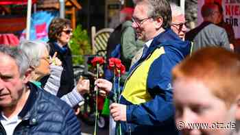 Kundgebung zum 1. Mai in Jena