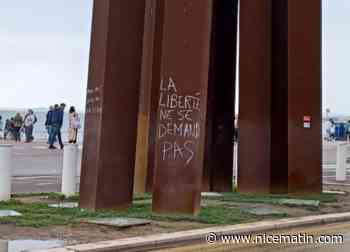 Un élu "indigné" après des tags commis en marge de la manifestation du 1er-Mai à Nice, il annonce une plainte de la mairie