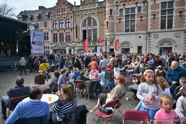 Geslaagde muzikale 1 mei-viering