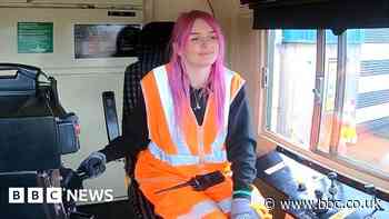 Southampton female freight train driver inspiring women