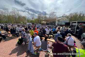 Bad Oeynhausen/Löhne: 150 Biker beim Gottesdienst auf der Aqua Magica