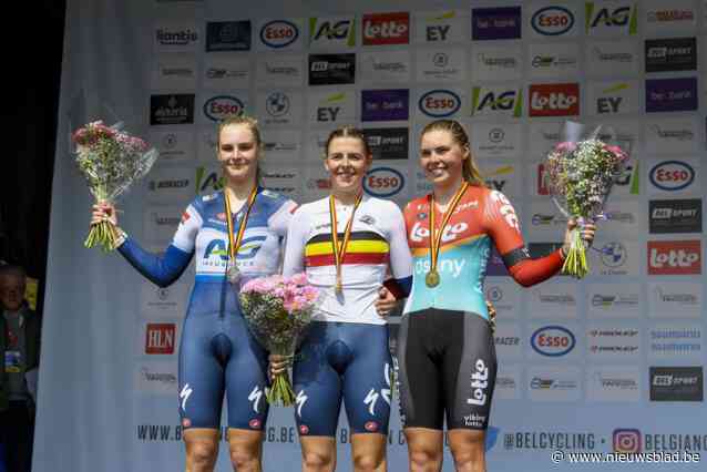 Febe Jooris verovert Belgische tijdrittitel bij de U23: “Ook in de titelstrijd bij de elite wil ik tonen wat ik waard ben”