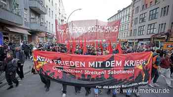 Demos am 1. Mai: In Berlin sammeln sich Tausende – auch schwarzer Block vor Ort