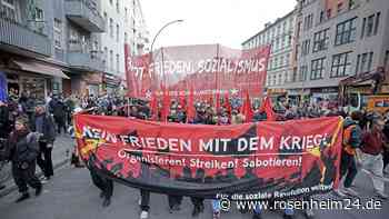 Demos am 1. Mai: In Berlin sammeln sich Tausende – auch schwarzer Block vor Ort