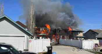 3 homes destroyed in southwest Edmonton fire
