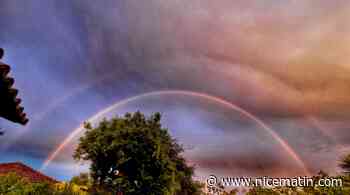 Un magnifique double arc-en-ciel a enchanté les Alpes-Maritimes ce lundi, voici vos plus belles photos et vidéos