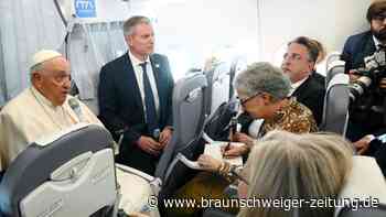 Papst Franziskus berichtet von "akuter" Lungenentzündung