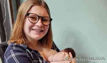 Young mum storms out of cafe after being told to be more discreet when breastfeeding baby