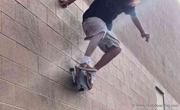 Wallride Wizardry: This Skater Shows Some Honest Ingenuity With This Creative Combo