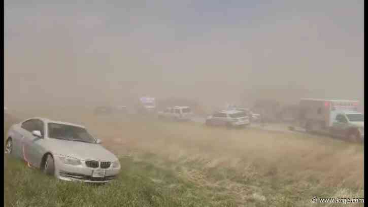 'Multiple fatalities' after Illinois dust storm causes multi-vehicle pileup