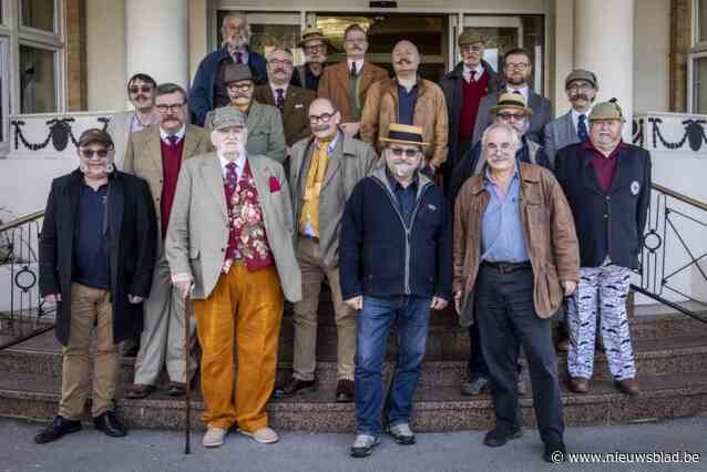 Antwerpse Snorrenclub verbroedert met Britse Handlebar Club: “Ze kennen ondertussen al één woord Nederlands: bolleke”