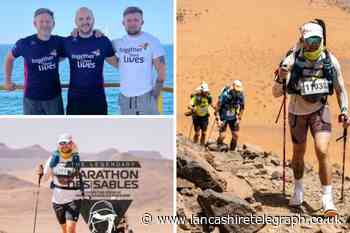 East Lancs trio take on epic Marathon Des Sables