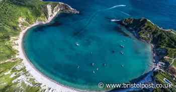 The incredible beautiful cove West Country that is famous all over the world
