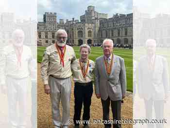 Scout leaders receive prestigious award at Windsor Castle
