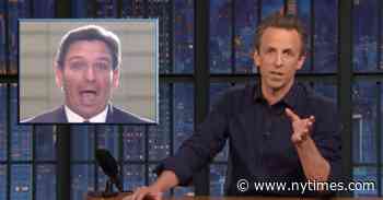 Seth Meyers Contemplates the 2024 Presidential Matchup