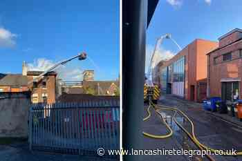 Two roads remain closed and one reopened in Preston after fire