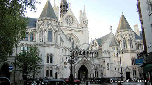 UNISON to challenge government strike-breaking laws at High Court