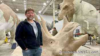 Minnesotan lives every child's dream; he makes dinosaurs