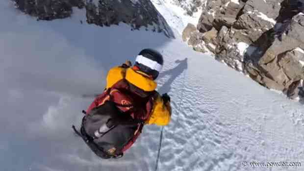 Watch: Pro Skier Captures Incredible Run With Clever Camera Placement