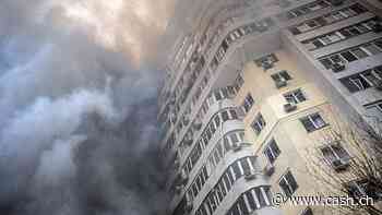 Kiew: Wohnhäuser durch Russland unter Beschuss wegen Gegenoffensive