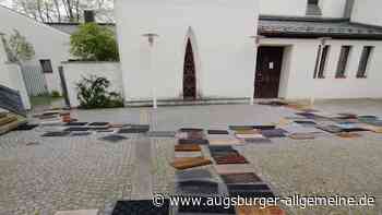 Freinachtsstreich in der Firnhaberau: Fußabtreter auf Kirchplatz verteilt