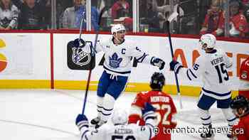 Toronto Maple Leafs host Florida Panthers tonight as 2nd round starts