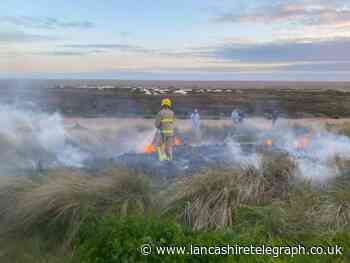 Fire service issue warning after disposable BBQ causes fire