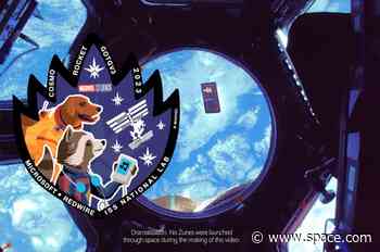 Guardians of the Galaxy visit (real) ISS for 3D-printed Zune and STEAM education