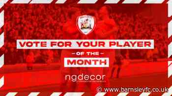 VOTE OPEN FOR APRIL PLAYER OF THE MONTH AWARD