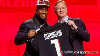 Bijan Robinson jersey number: Falcons reveal first-round RB will wear same number as franchise legend