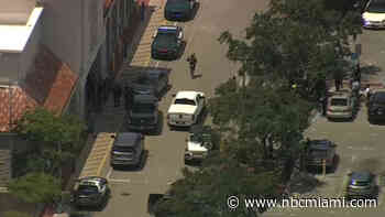 Large Law Enforcement Presence at Lauderdale Lakes Walmart