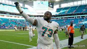 Dolphins decline Jackson, Igbinoghene options