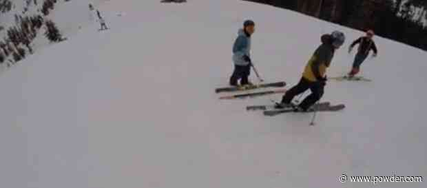 Look: Random Skier Calls Out Pros: "I'm way sicker than you"