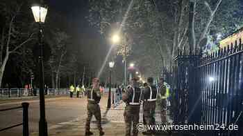 Festnahme und Explosion am Buckingham-Palast