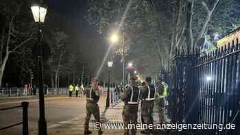 Festnahme und Explosion am Buckingham-Palast