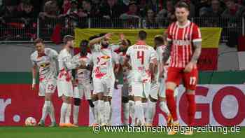 Leipzig mit Offensivspektakel ins Finale: 5:1 in Freiburg